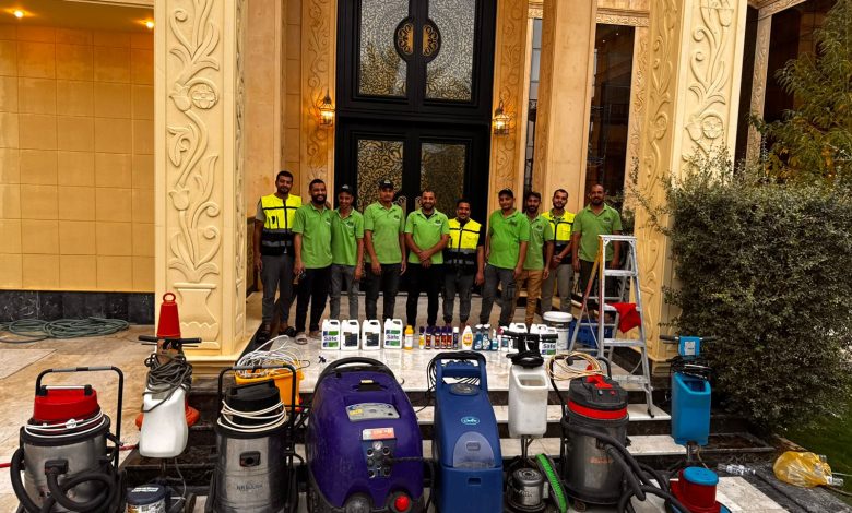 شركة تنظيف فلل جديدة بالرياض